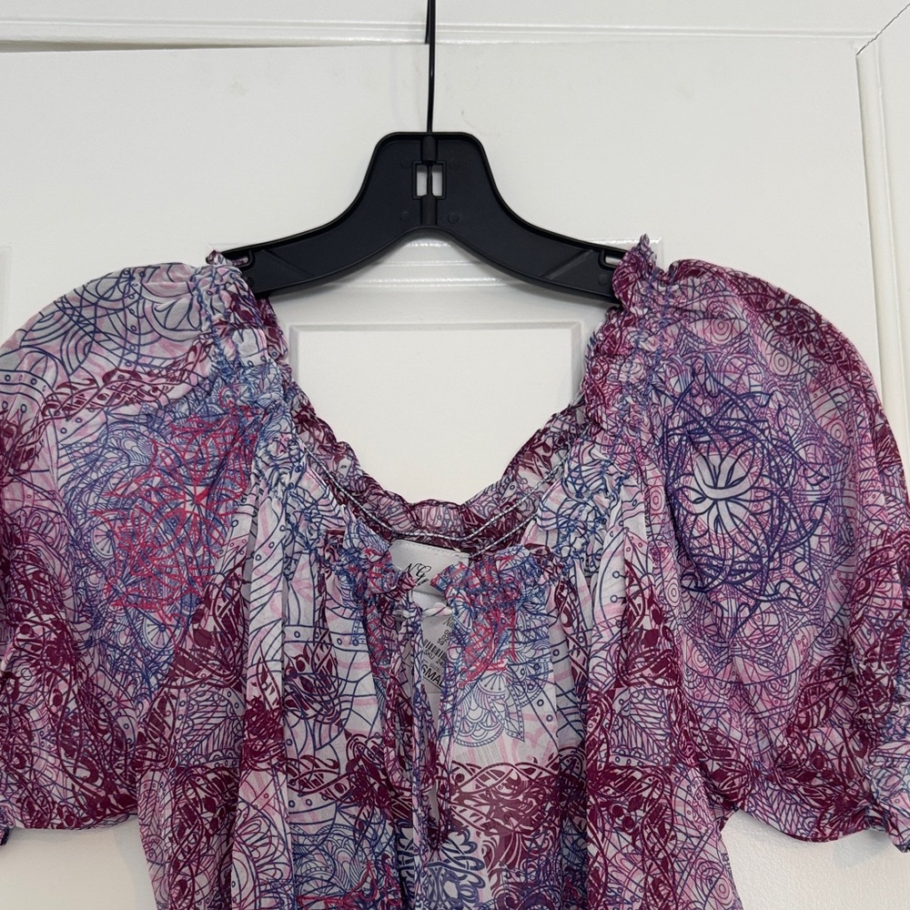 NG Collection Multi-colored Blouse - Picture 5 of 7